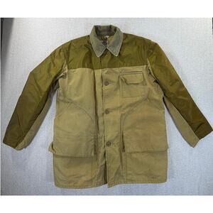 Duxbak Men's Tan 38 Aero Cloth Zelan Preshrunk Hunting Jacket Long Sleeve Coat